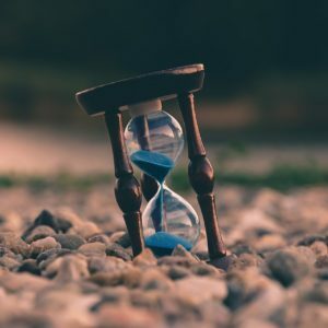 a chair in the dirt