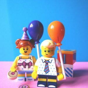 a couple of toy figures