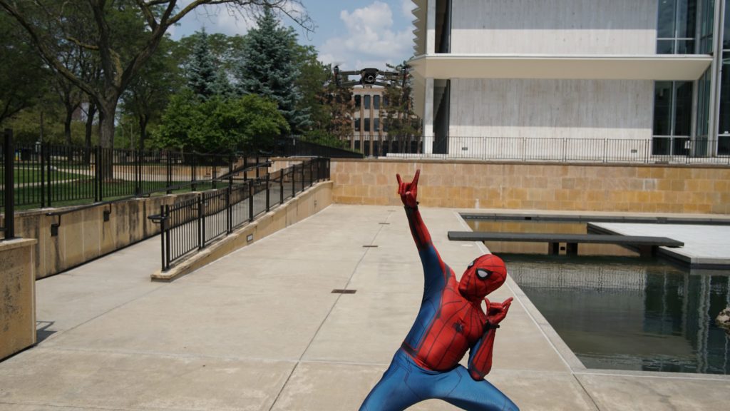 a person in a costume