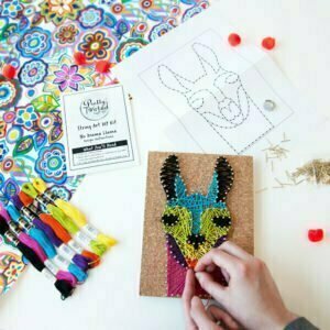 DIY-Llama-String-Art-Kit